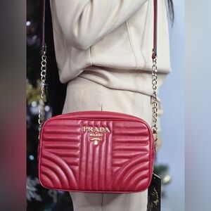 PRADA Diagramme camera bag